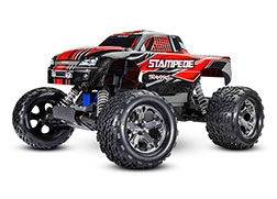 Stampede®: 1/10 Scale Monster Truck with TQ™ 2.4GHz radio system 36054-8 Stampede®: 1/10 Scale Monster Truck with TQ™ 2.4GHz radio system