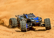 Rustler 4X4 Brushless (#67164-4) Action (Blue)