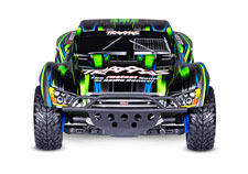Slash 4X4 Brushless (#68154-4) Front View (Green)