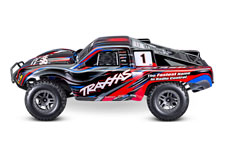 Slash 4X4 Brushless (#68154-4) Side View (Red)